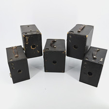 Antique Kodak No. 2A Brownie B C Ansco No. 2A 3A Buster Brown Box Camera lot