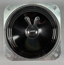 3.5" Black Speaker Cone, Security Speaker Cone, Wired, Corded Electric, Compa...