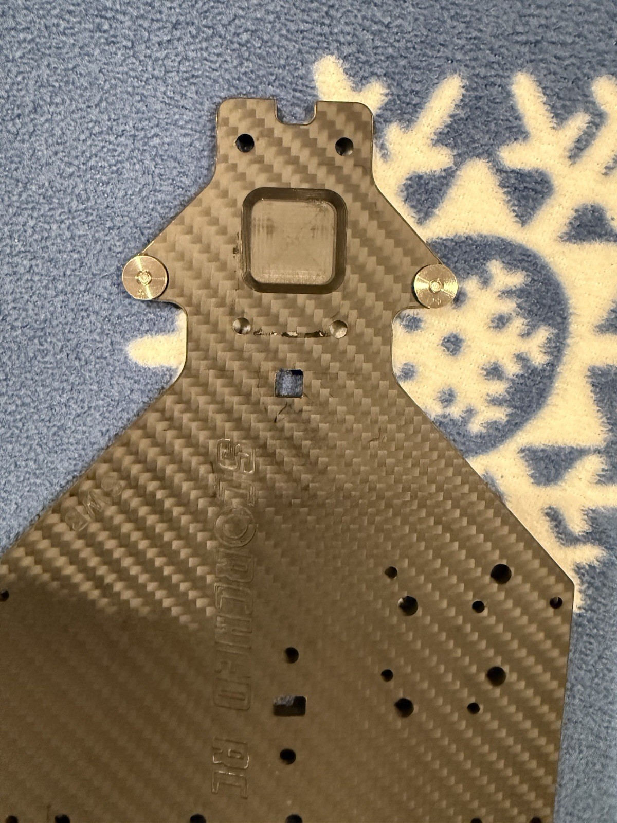 Scorched RC Carbon Fiber Chassis Arrma Typhon 6s 