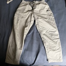 Men  s Nike Size XL Tapered Lined Pants Gray