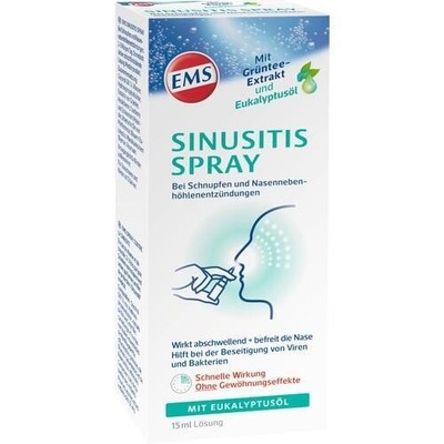 EMSER Sinusitis Spray mit Eukalyptusöl 15 ml PZN 12341309
