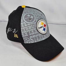 Pittsburgh Steelers LeVeon Bell Embroidered New Era 39THIRTY Cap S/M NFL