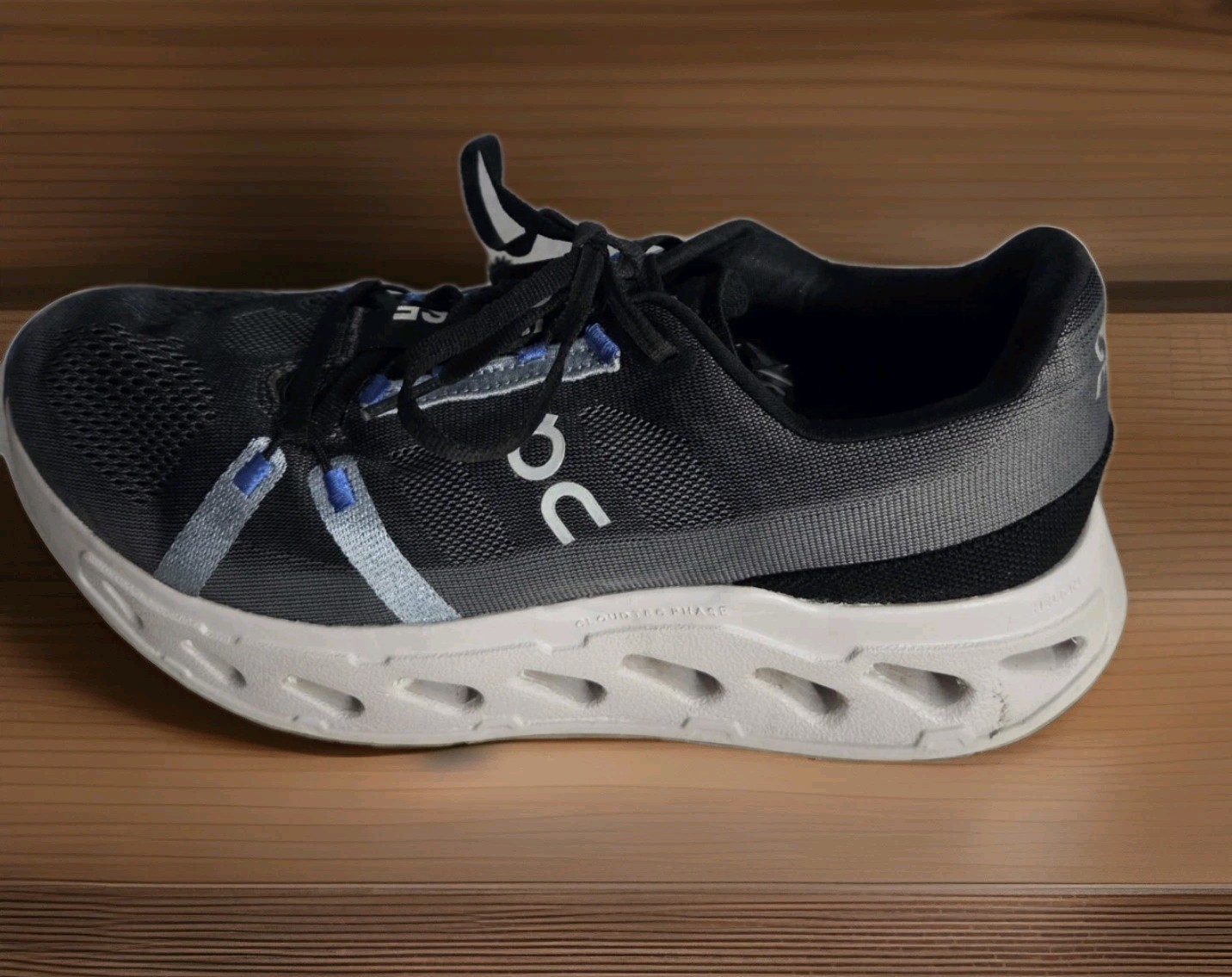 On Cloud Running Men's Cloudeclipse Swift Alloy/Eclipse, 11.5M Light Worn