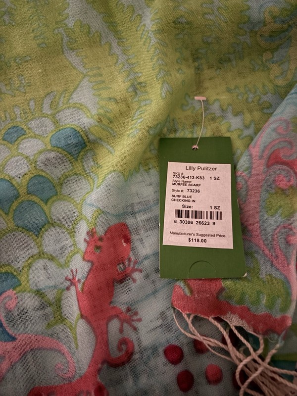 Lilly Pulitzer Never Worn NWT Scarf/Beach Wrap