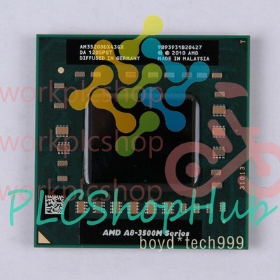 1P AMD A8-Series A8-3520M Processor 1.6GHz/2500 (AM3520DDX43GX) Socket FS1 CPU