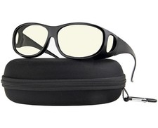 Yogo Vision Fitover Blue Light Blocking Glasses Computer Fit over Eyewear Wea...