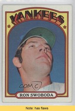 1972 Topps Ron Swoboda #8 READ 0b2
