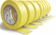 Painters Tape 8 Rolls, 0.7/1.4 Inch  55 Yards Yellow Masking Tape, General...