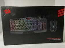 New Redragon Gaming Essentials Keyboard And Mouse 2 In 1 Set - Black