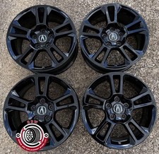 Acura Tl 2009-2014 Factory Oem Wheel Set 17 Rims 71785 Gloss Black S Acura Tl 2009-2014 Factory Oem Wheel Set 17 Rims 71785 Gloss Black S
