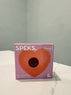 SPEKS GUMP HEART  - LIMITED EDITION AND RARE (RED) Spek Squishy Specks Viral