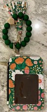 Tassel Wristlet Keychain  Wallet  Card Case in One, Spring Accessory