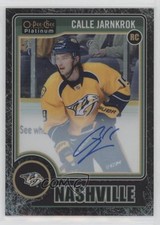 2014 O-Pee-Chee Platinum Rookie Black Ice 67/99 Calle Jarnkrok #RA-26 Auto 0o5t