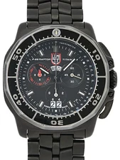 LUMINOX Series 9280 F-22 Raptor Limited Edition Titanium 46mm Quartz Black #T558