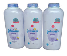 Johnson's Baby Powder Bedtime Natural Calm Purple 300gm talc 3 Pack
