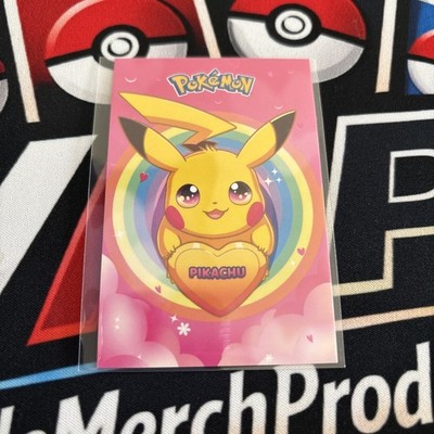 Rare Electric Pikachu Card Database Full Art Cute Rainbow Candy Heart Pikachu  