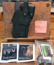 Alien Gear Rapid Force Sig Sauer P320 Holster Level 3 Red Dot Sight Cut TLR-1 RH