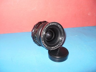 Japanese fast wide-angle lens Mamiya/Sekor Auto 28mm F/2.8 for M42