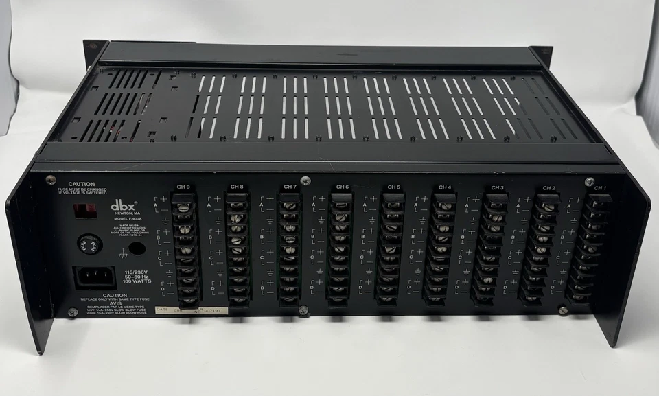 Bastidor DBX 900A, para módulos serie 900, rack vintage Foto 4 de 4