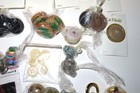 Lot of Miscellaneous Large and small Buttons Sewing Projects or Crafts. Brass — photo 3