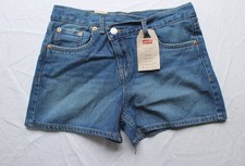 Levi's Girl's Folded Waist 3" High Rise Mini Mom Shorts CG2 Evie Size 12 NWT
