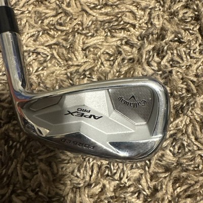 Callaway APEX PRO '19 Single 7-Iron, Stiff ELEVATE TOUR Steel-MRH  2° Flat NICE!