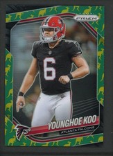 2025 YOUNGHOE KOO 19/80 PANINI PRIZM FOOTBALL NFL