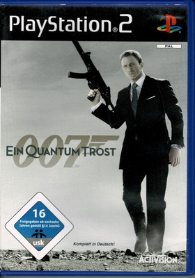James Bond 007: Ein Quantum Trost (Sony PlayStation 2) PS2 Spiel - gebraucht