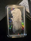 PAMP Radiant Merlion Singapore mint  .999 Silver Bar. COA. Only 8,000 minted!