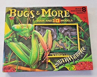 Learning Resources Build 8 3D models of Bugs & More to put together & Book