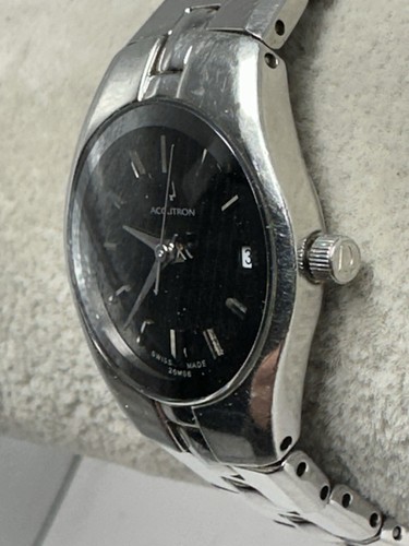 Accutron 26M06 Lucerne A3 Ladies Watch New Battery 23MM 6.75" Swiss Made K16 - Picture 2 of 10