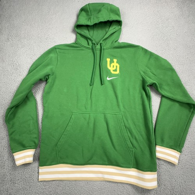 #ad #ad Oregon Ducks Hoodie Sweatshirt Mens Large Green NCAA Football Nike Pullover $35.14