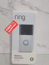 Ring Battery Doorbell Plus (newest model) HD Video Motion Detection . Sealed 