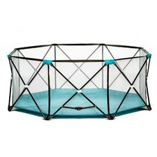 My Play Deluxe Extra Large Portable Play Yard Indoor and Outdoor, Bonus Kit, ...