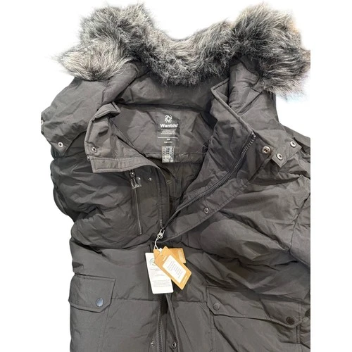 wantdo Men's Winter Jacket Thicken Winter Coat Warm Puffer Jacket with Faux Fur image 7