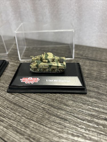 Millennium Toys Classic Armour Tanks Lot Of 2 Panzer 4 Ausf. H M4 Sherman - Picture 5 of 5