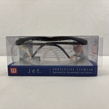 Wilson Jet Clear Protective Eyewear For Racquetball And Squash NEW In Box