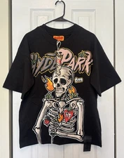 NWT Hyde Park You Aren’t Invited 100% Cotton Graphic Tee Men’s XS Black Skull