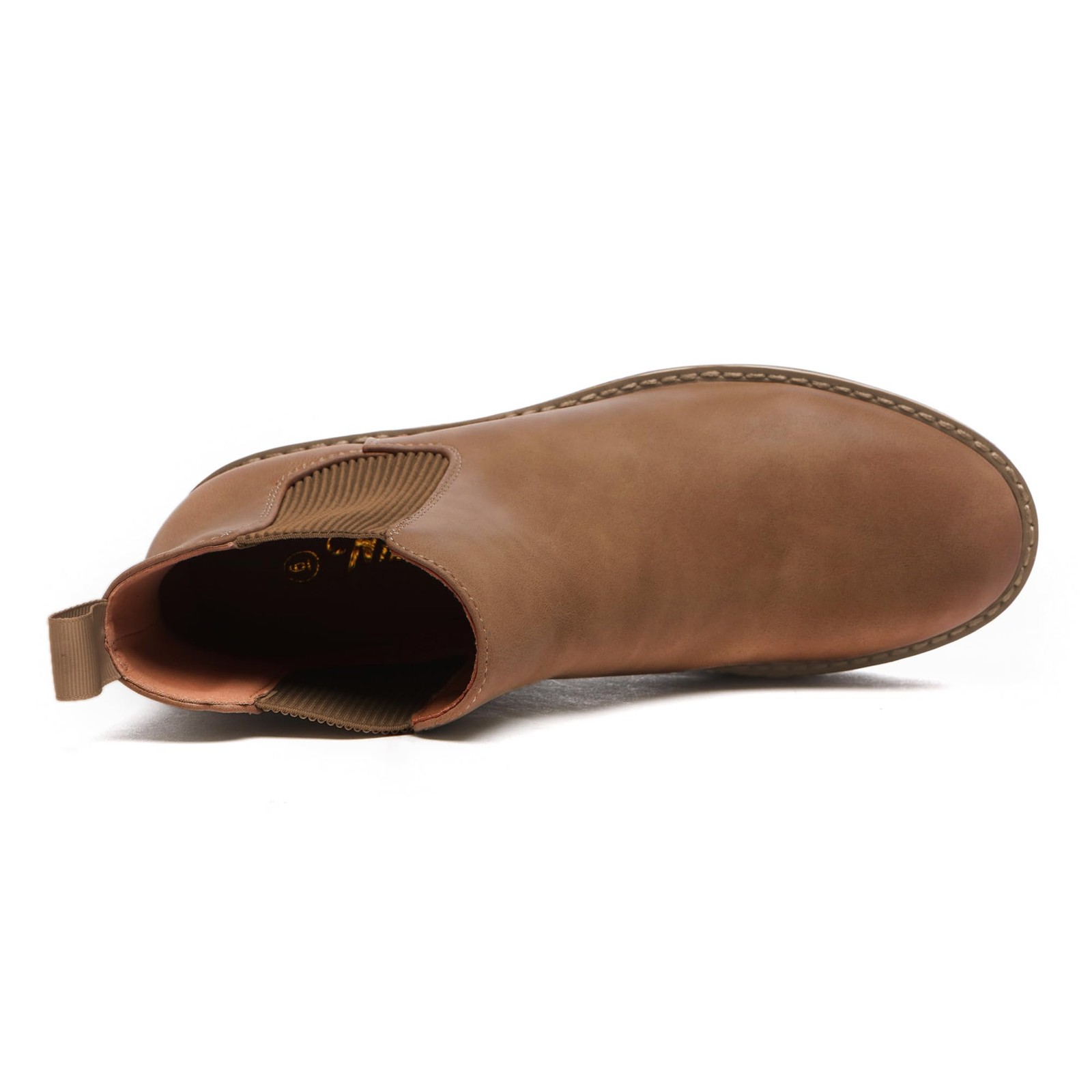 SAOLA Stivaletti donna Chelsea zeppa elasticizzati plateau suola a strappo slip on zeppa alla caviglia...