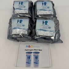 LOT of 4 - 2 Packs H&G Lifestyle Hydrogen Ric...
