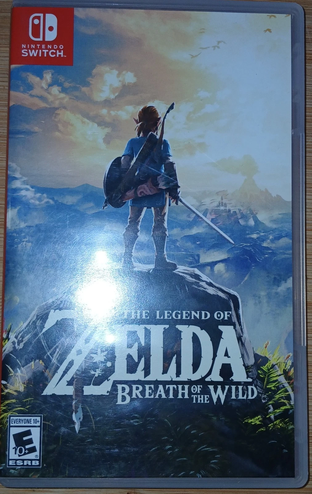 Nintendo Switch The Legend Of Zelda Breath Of The Wild Cartridge & Case CIB