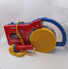 My First Sony Kassettenradio - Modell CFM-2300- Kinder-Radio mit Mikrofon