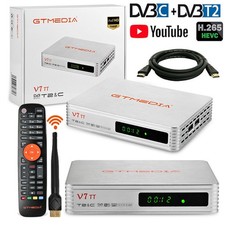 DVB-T/T2 FULL HD TV terrestrische Receiver HEVC H.265 HDMI Ethernet WIFI Antenne