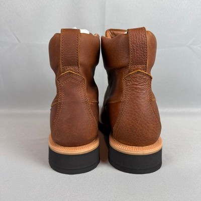 Tecovas The Rugged‎ Moc Saddle WP Cowhide Leather Boots Mens Size 14 D NEW Tecovas The Rugged Moc Boots Mens 10 D Saddle Brown Cowhide  main image 4