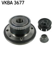 SKF Radlagersatz Vkba 3677 FüR Nissan X76 Kangoo FC0 Kubistar Renault KC0 FC01
