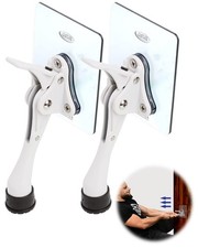 Door Stopper with Adhesive Bracket Stickers, No Drilling or Tools Needed, Ava...