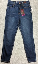No Boundaries Juniors 11 Curvy Super High Rise Dark Wash Skinny Jeggings NWT