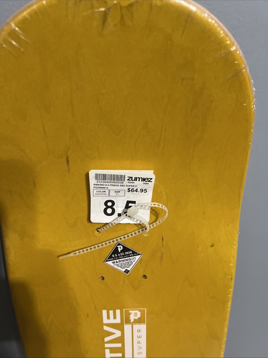 Dragon Ball Super Primitive Skatedeck - Golden Frieza Unused Clean