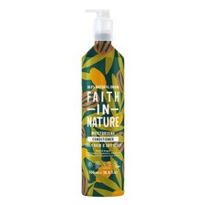 500ml Metal Bottle Natural Shea & Argan Conditioner Moisturising for Curly Hair 13.72 per litre
