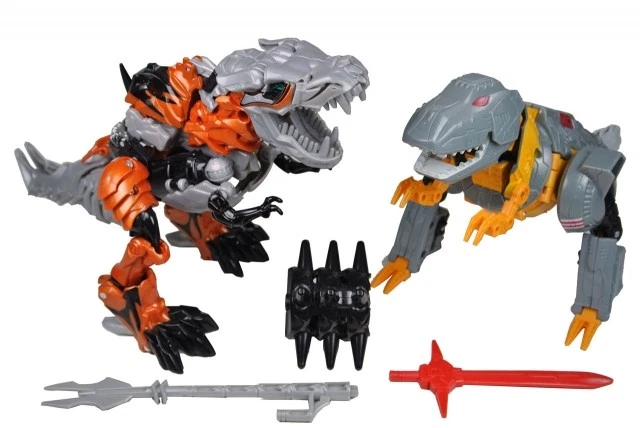 Voyager Class Grimlock Evolution 2-Pack | Transformers 4 Age of Extinction AOE - Image 2 of 4